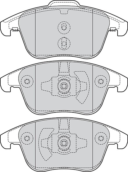 BRAKE PADS FORD MONDEO V 2014 FR
